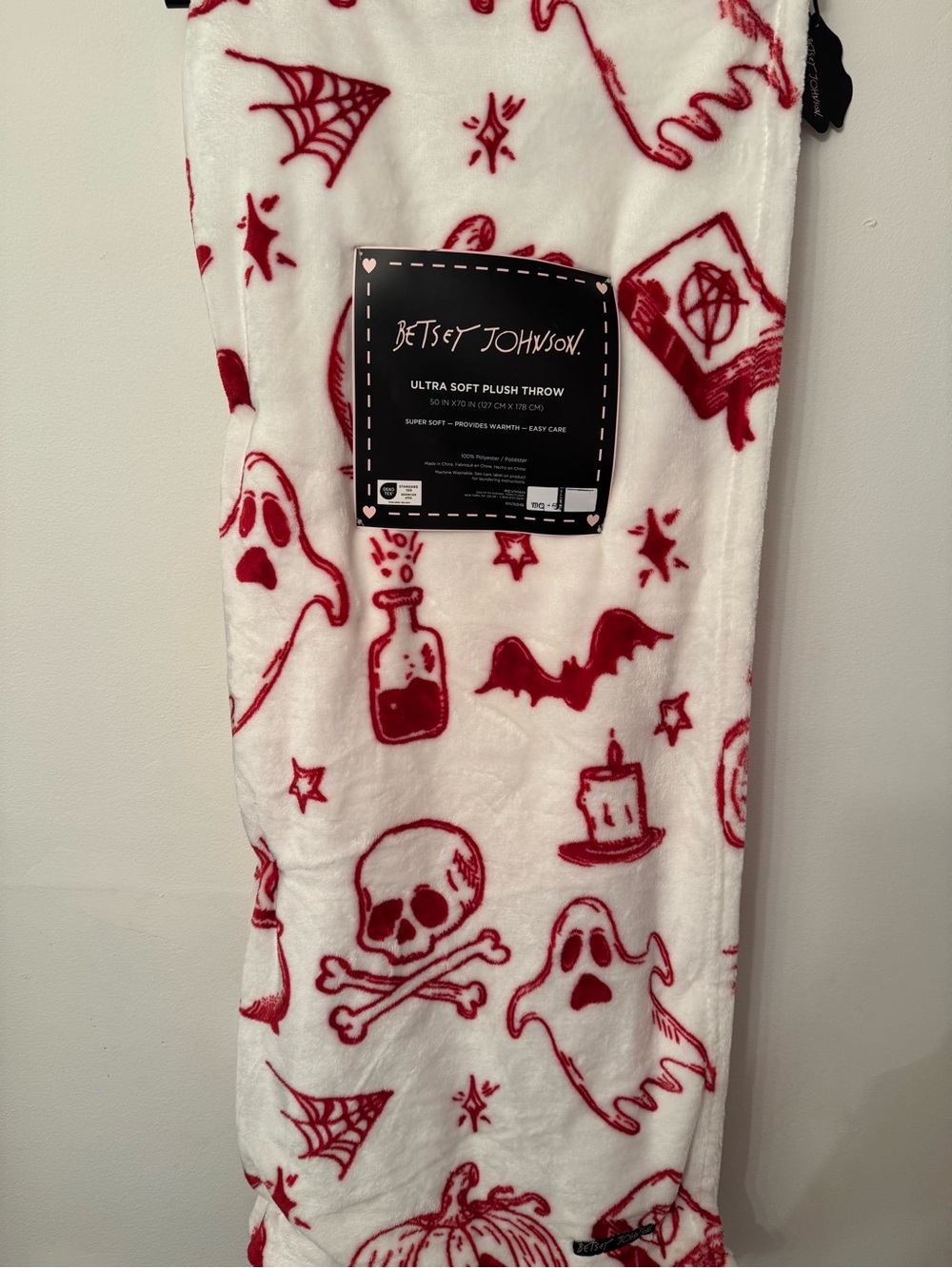 Betsy Johnson Halloween Blanket